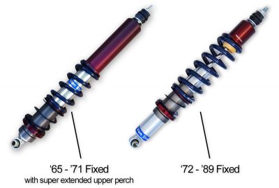 Elephant Racing • Von Shocks™ Coilover Systems For Porsche 911, 912, 930