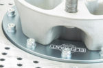 Brake rotor adapter detail for Porsche 911