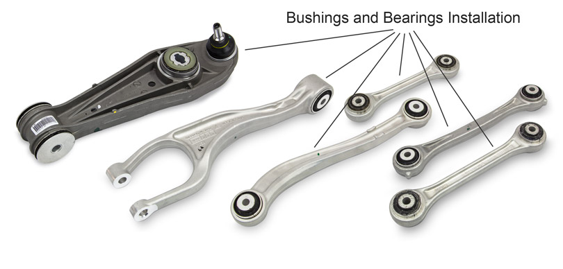 Control arm services for Porsche 992