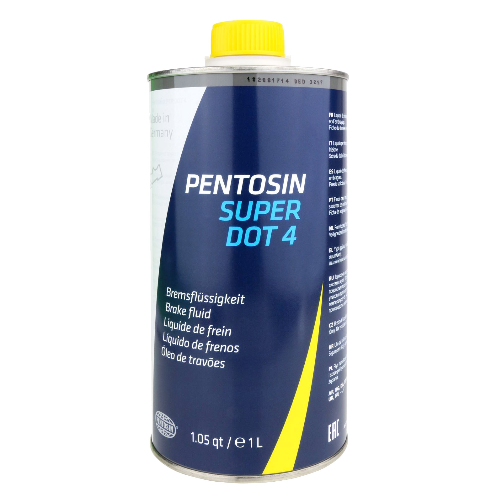 Pentosin DOT4 Brake Fluid - 1 Liter